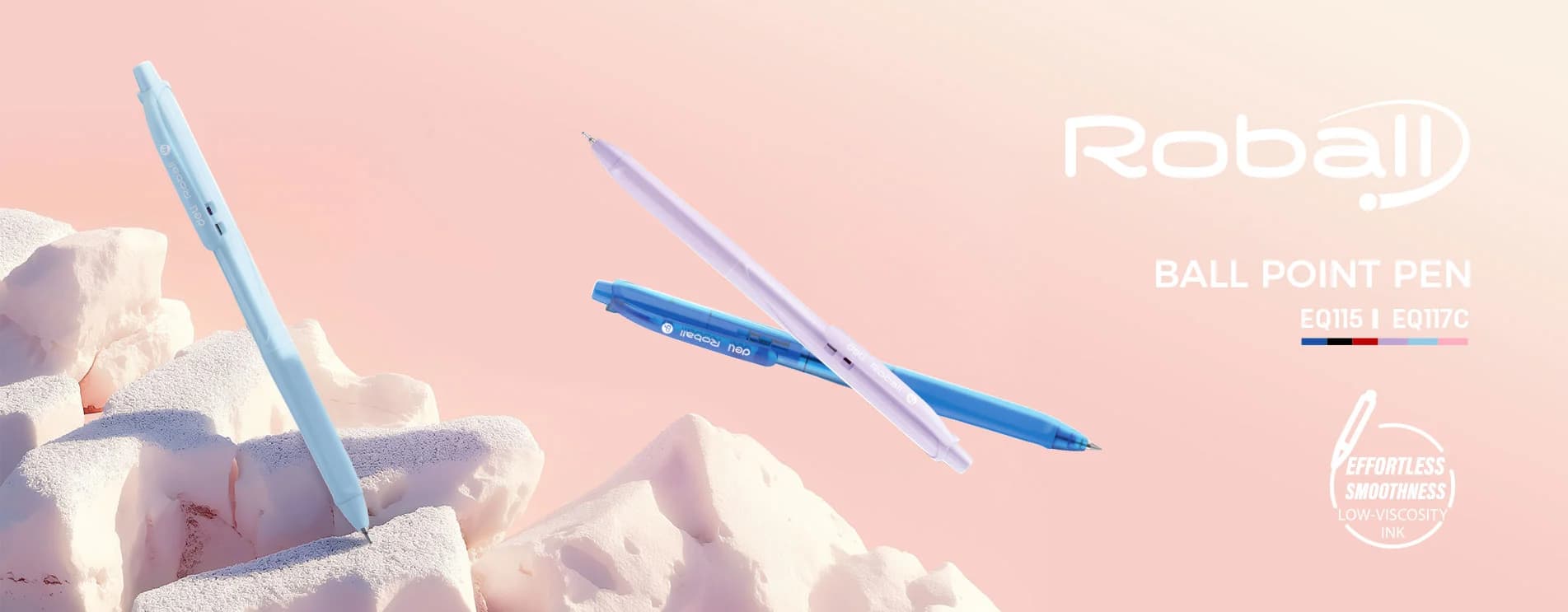 Roball Ball Point Pens - Effortless Smoothness